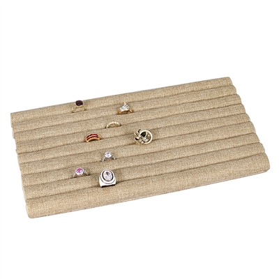 222-1N-N3 Burlap Ring Slot Pad, 8-Section, (Tray Insert)