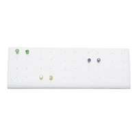 224L (WH) WHITE Earring Stand (20Pr.)