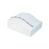 230-11L/WH  White Curve Bracelet Display