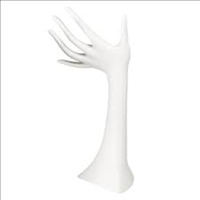 236/WH  White Polystyrene Hand