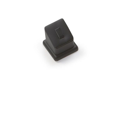 2371B/BK BLACK LEATHERETTE SINGLE CLIP RING STAND