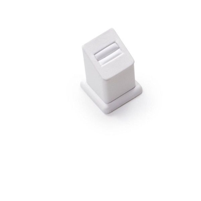 2372A /WH  LEATHERETTE RING STAND