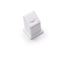 2372B /WH  LEATHERETTE RING STAND