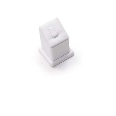 2372B /WH  LEATHERETTE RING STAND