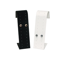 238-1/BK  Black Velvet Multi-pair Earring Stand