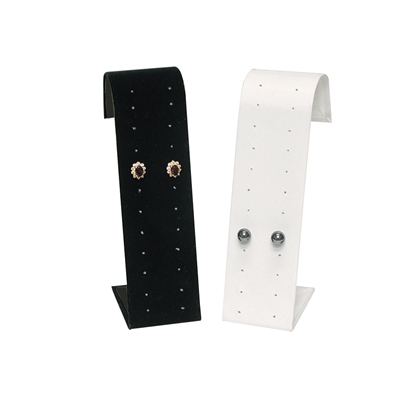 238-1/BK  Black Velvet Multi-pair Earring Stand
