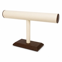 2408W-CB CHOCOLATE/BEIGE BRACELET T-BAR