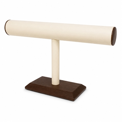 2408W-CB CHOCOLATE/BEIGE BRACELET T-BAR