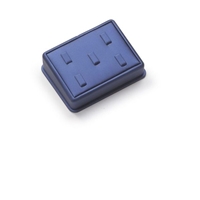 2432A / NV Five Clip Ring Stand Leatherette Display