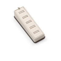 2449S/CB  CHOCOLATE/BEIGE 5 RING DISPLAY