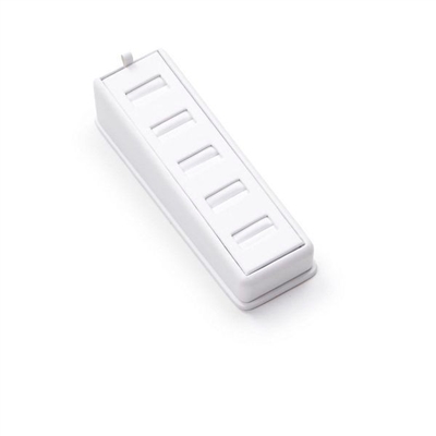 2449S/WH WHITE  RING DISPLAY