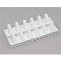 245-12L(W) White Ring Display