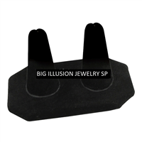 245/BK Double Finger Shaped Ring Display
