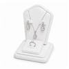 2457(WH) WHITE  LEATHERETTE COMBO DISPLAY