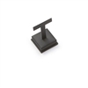 2477A/BK LEATHERETTE SHORT EARRING  STAND BLACK