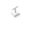 2477A/WH LEATHERETTE SHORT EARRING  STAND WHITE