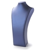 2581T/ NV  Navy Blue Leatherette Necklace Displays
