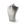 2581XL/SV Steel Gray Leatherette X- Large Neckform Black