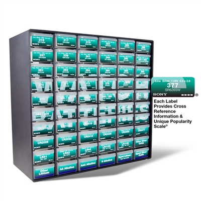 2901 WATCH BATTERY ORGANIZER CABINET