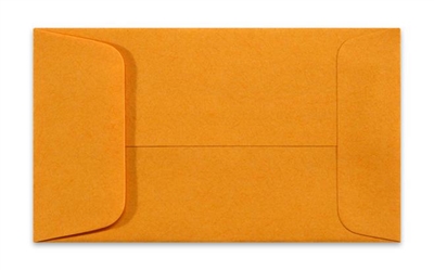 #3 brown kraft coin envelopes 2.5 x 4.25 inches