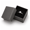 3181/BK CARDBOARD RING BOX BLACK