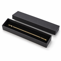 3186/BK BLACK CARDBOARD BRACELET BOX