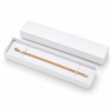 Elegant white paper bracelet jewelry box with bracelet