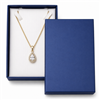 3188 NV/ NAVY BLUE CARDBOARD NECKLACE BOX