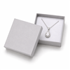 3189/SV  SILVER CARDBOARD LARGE PENDANT BOX