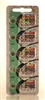 Maxell 319 SR527SW 1.55V Silver Oxide Watch Battery 5 Pack