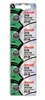 Maxell 319 SR527SW 1.55V Silver Oxide Watch Battery 5 Pack