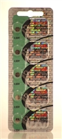 Maxell 319 SR527SW 1.55V Silver Oxide Watch Battery 5 Pack