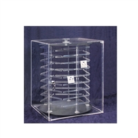 3205 Acrylic Revolving Earring Display Case