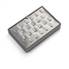 3502/SV SILVER GRAY 22 RING TRAY