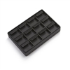 3504/BK BLACK 12 EARRING TRAY