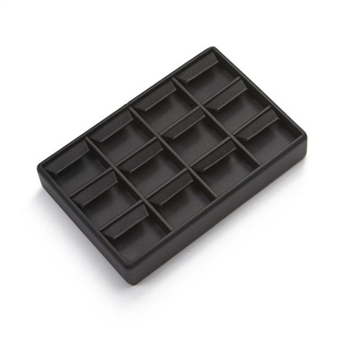 3504/BK BLACK 12 EARRING TRAY