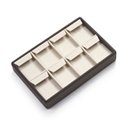 3508/CB CHOCOLATE- BEIGE  8 EARRING TRAY