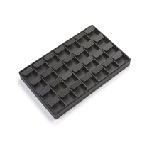 3604E/BK- BLACK 28 EARRING TRAY