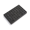 3615ET/ BK BLACK 45 T EARRING
