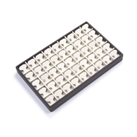 3615ET/CB CHOCOLATE/BEIGE 45 T EARRING