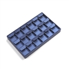3624E/NV  NAVY BLUE 18 EARRING TRAY