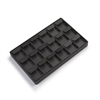 3624E/BK 18 Earring Leatherette Tray