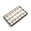 3624E/CB CHOCOLATE/BEIGE 18 EARRING