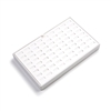 3628R/WH WHITE LEATHERETTE 72-SLOT RING DISPLAY