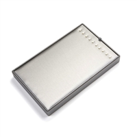 3629CC/SV  SILVER GRAY CHAIN TRAY