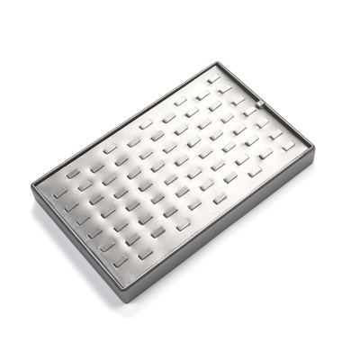 3632/SV Leatherette 65 RING TRAY
