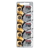 Maxell 366 (SR1116SW) 1.55V Mercury Free Silver Oxide Watch Battery 5 Pack