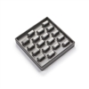 3721/SV SILVER/GREY 18 RING ROLL TRAY