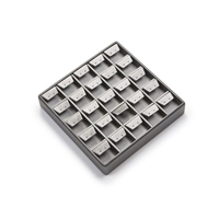 3728/SV SILVER/GREY EARRING DISPLAY
