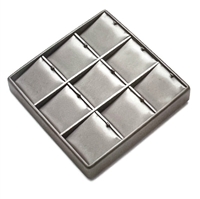 3733/SV  SILVER/GREY PENDANT DISPLAY